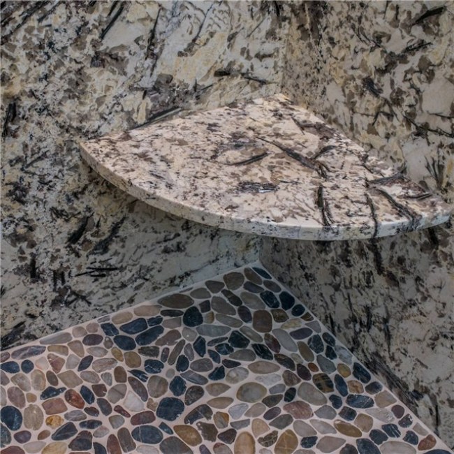 Delicatus white granite tiles